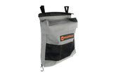 Canvas RV Caravan Awning Storage Bag, Mesh Pockets, Quick Release Clips Heavy-Duty 400gsm Ripstop Canvas for 4WD & Camping 51x45x10cm